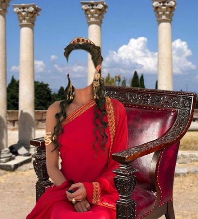 Шаблон - римская царица