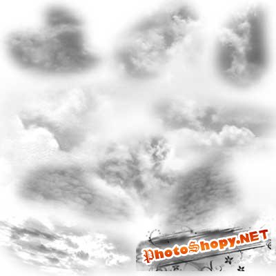 Кисти для фотошоп - Небесные абстракции