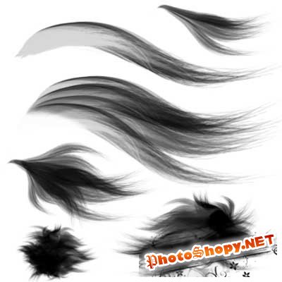 Кисти для фотошоп - Волосы