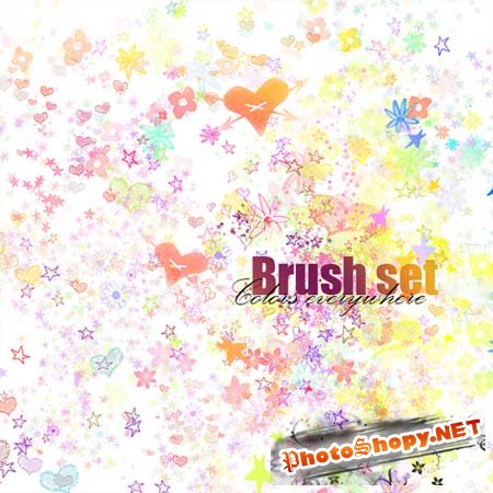 Colors Everywhere - Photoshop Brushes Set