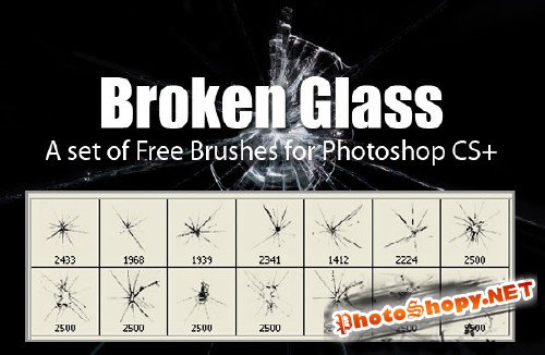 Creating Broken Glass Effect Brushes