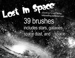 Lost In Space Brushes - PS7+