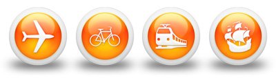 3d-glossy-orange-orb-icon-transport-travel