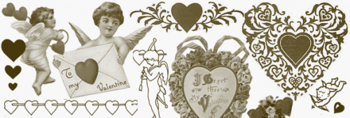 Кисти для фотошоп - Acme graphics hearts