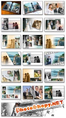 Креативный свадебный альбом для Adobe Photoshop (Часть 1)