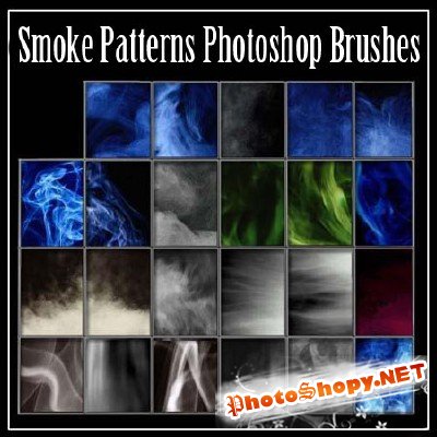 Smoke Patterns Photoshop Brushes