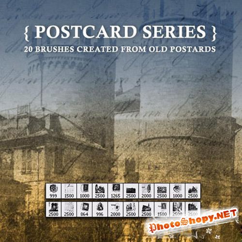 Postcard Brushes Series