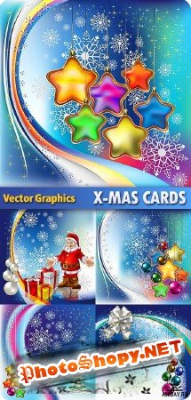 Векторная Графика - Рождественские Шаблоны