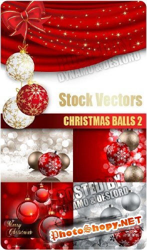 Stock Vectors - Christmas Balls 2 | Новогодние Шары 2