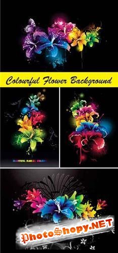 Colourful Flower Background