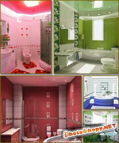 Дизайн ванных и туалетов 3