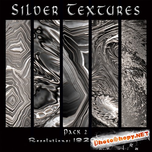 Silver Textures Pack 2