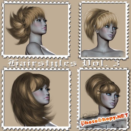 Set of Hairstyles Vol. 3