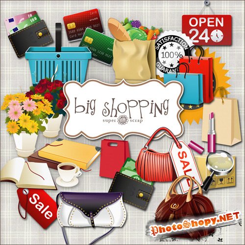 Scrap-kit - Big Shopping