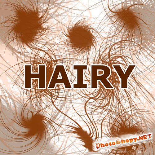 12 Hairy Brushes