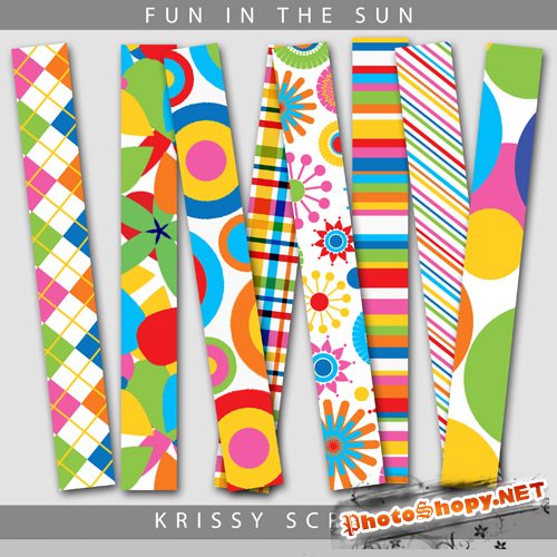Scrap-kit Paper - Fun in The Sun