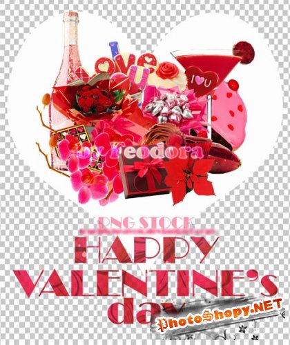 PSD Cliparts - Valentines Day Pack