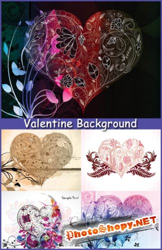 Valentine Background - Stock Vectors