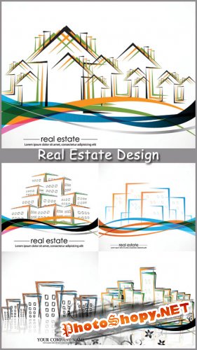 Real Estate Design - Stock Vectors