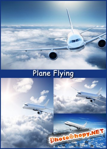 Plane Flying - Stock Photos