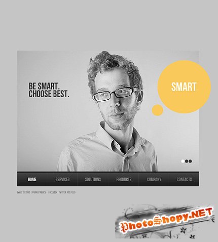 Free Smart Business Website Template