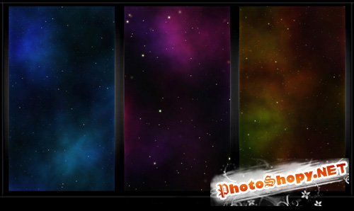 Tileable Classic Nebula Space Website Backgrounds
