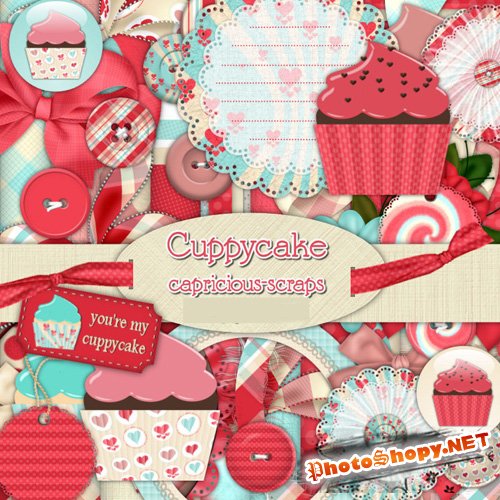 Scrap-set - Cuppycake