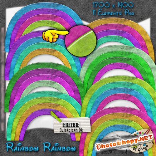 Scrap-kit - Rainbow Rainbow