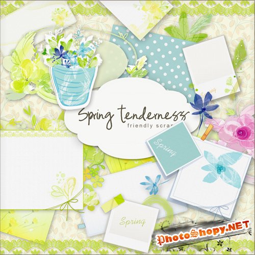 Scrap-kit - Spring Tenderness