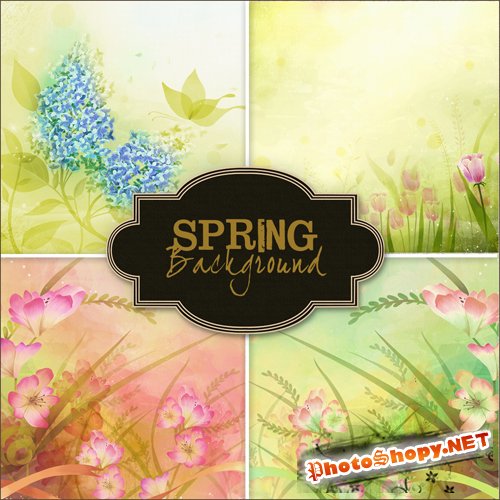 Textures - Spring Backgrounds #4