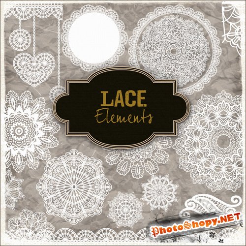 Scrap-kit - Lace Elements