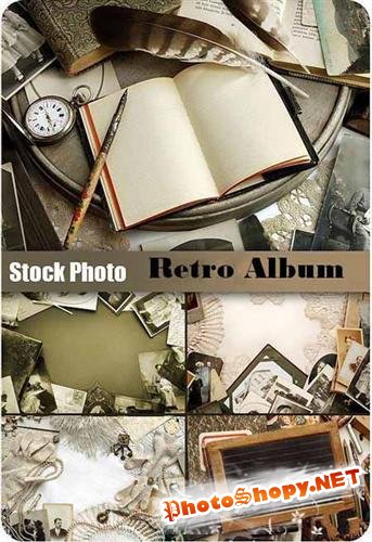 Stock Photo - Retro Album