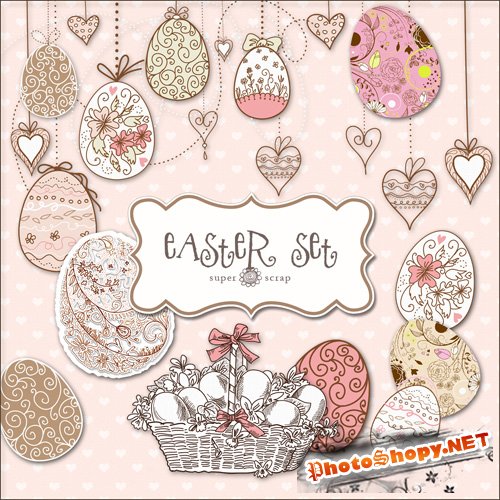 Scrap-kit - Easter Set #4