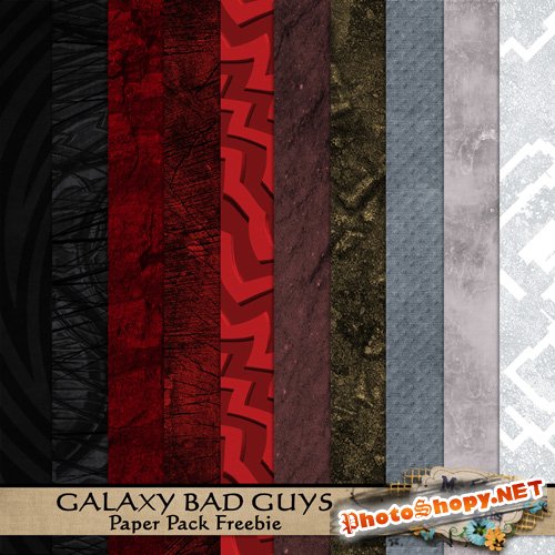 Galaxy Bad Guys Papers Pack