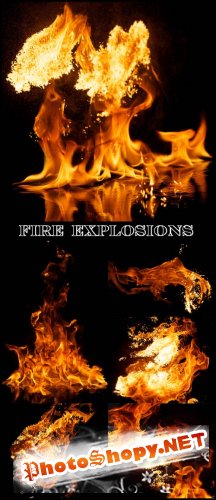 Fire Explosions - Stock Photos
