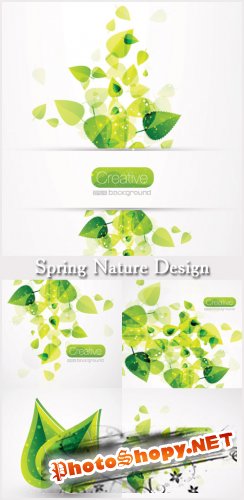 Spring Nature Design - Stock Vectors