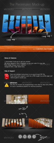 Piecemaker Mock-up - GraphicRiver
