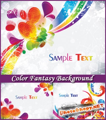 Color Fantasy Background - Stock Vectors