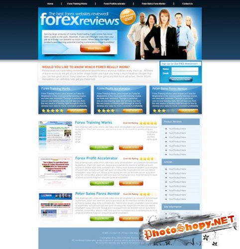 Review Style Landing Pages Templates Diet Forex Credit Repair Colon Cleanse