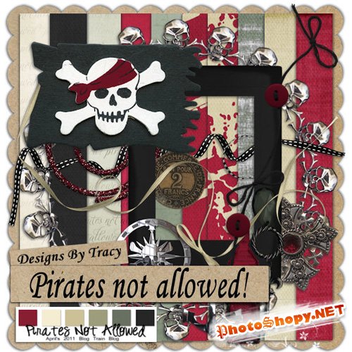 Scrap-set - Pirates Not Allowed!