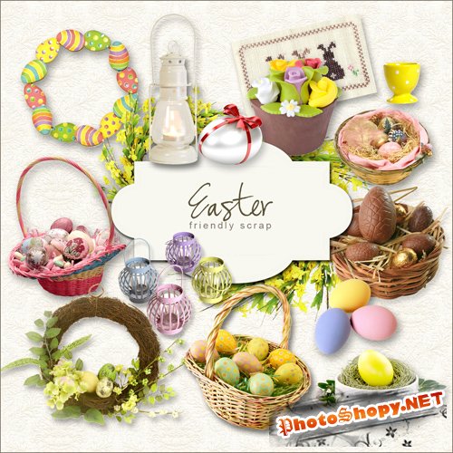 Scrap-kit - Easter Set #5