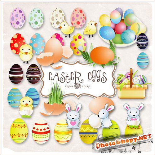 Scrap-kit - Easter Eggs