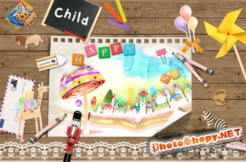 Bookmark Desktop - lovely children's world