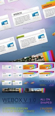 WEBOX Amazing Web Boxes - GraphicRiver