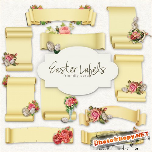 Scrap-kit - Easter Lables
