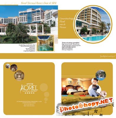 The brochure for the hotel or recreational complex