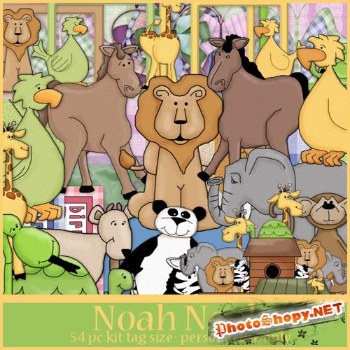Scrap-kit - Noah Noah