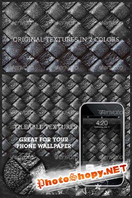 Tileable leather woven texture - GraphicRiver