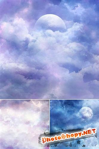 Weird cloud - Backgrounds (Таинственные облака)
