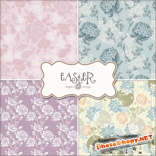 Textures - Easter Backgrounds #10